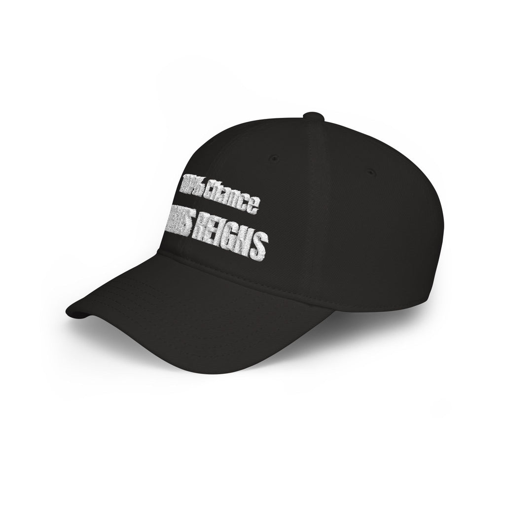 100% Chance Jesus Reigns Baseball Cap | Christian Faith Hat, Religious Embroidered
